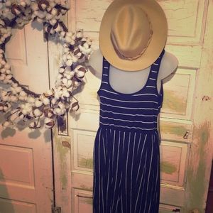 My Michelle - pinstriped tank romper size XS